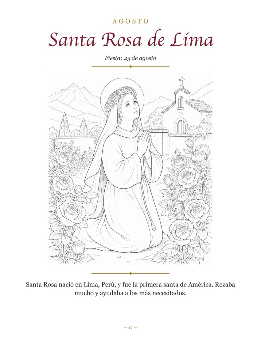 Santa Rosa de Lima, edición Grandes